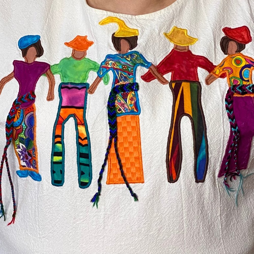 Colorful Happy Family Design Top